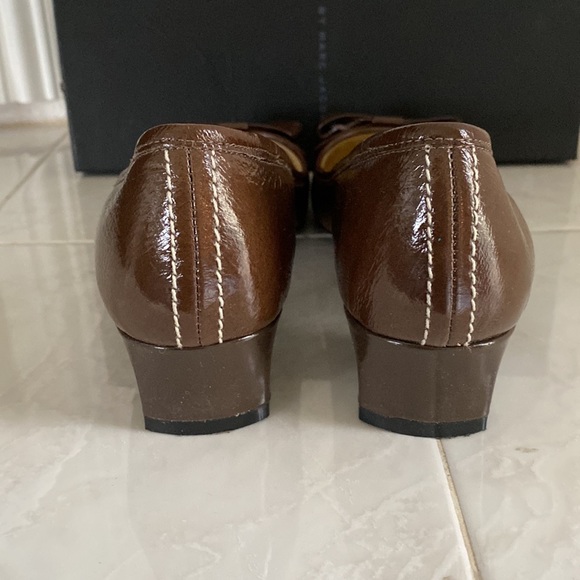 Genuine Marc Jacobs Vernice Army leather flats - Picture 4 of 9